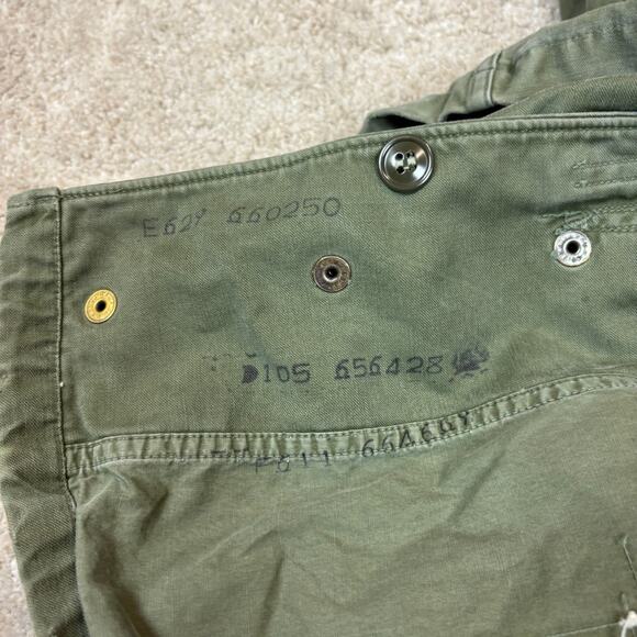 Vintage 50s M51 Korean Vietnam War Era Army Military Field Jacket Small - Picture 10 of 14